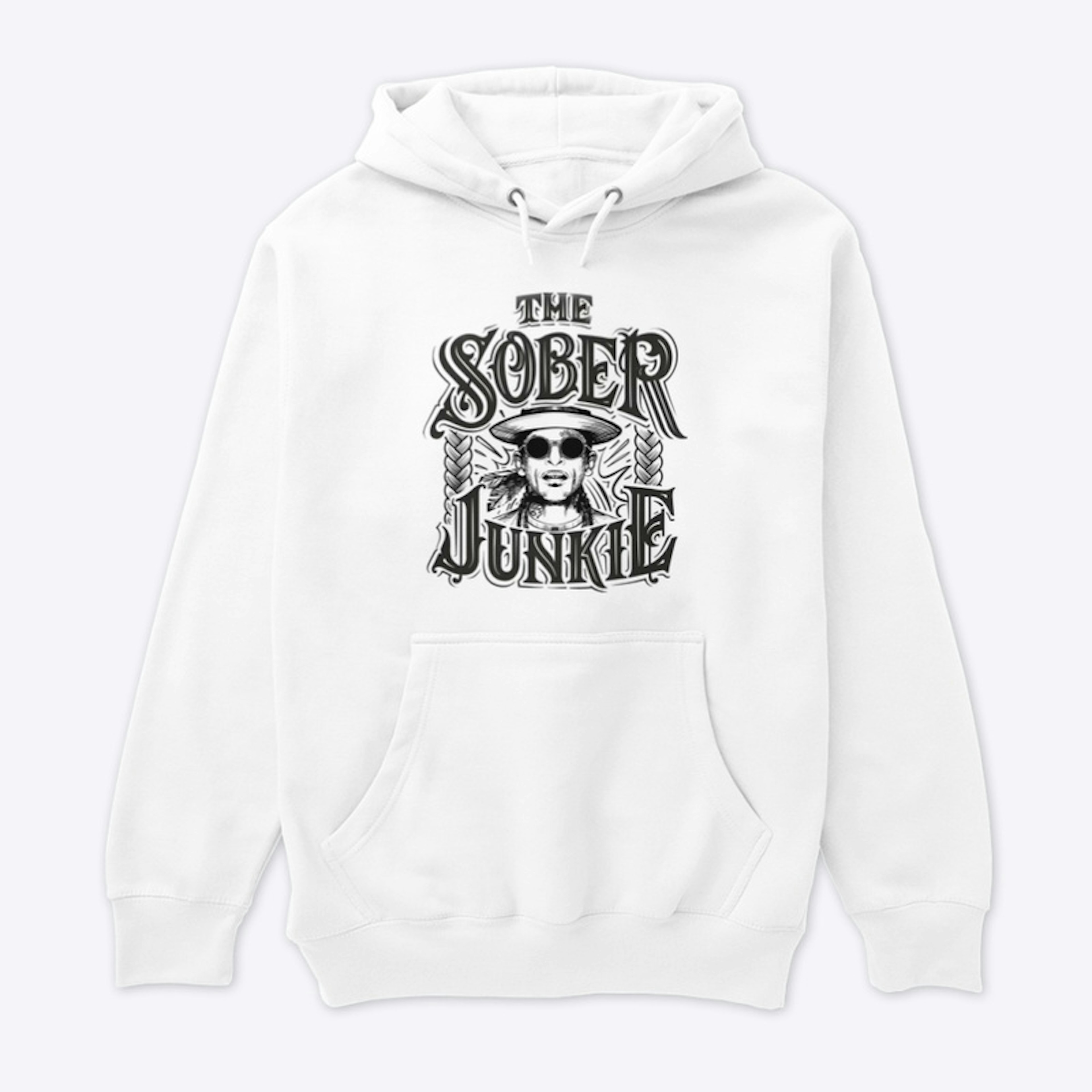 The Sober Junkie - White limited logo 